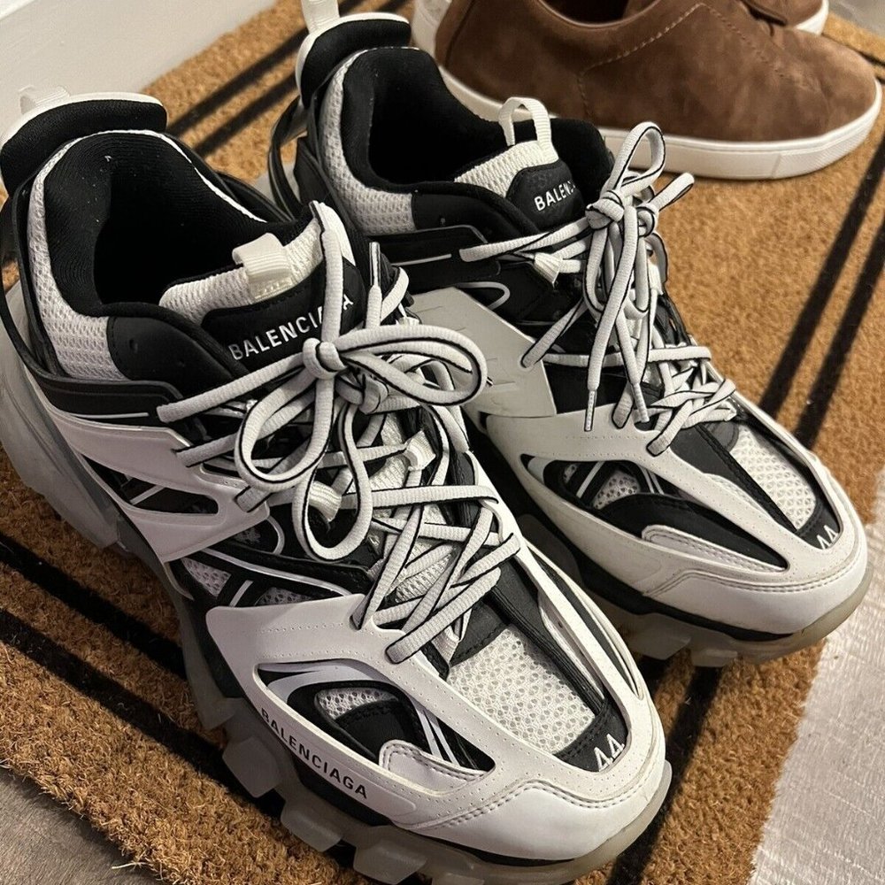 Men’s Balenciaga Track Black And White Size 11